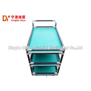 Cheap Hand Tool Push Cart Lean Pipe Assembly With Antistatic Pasting Panel for sale