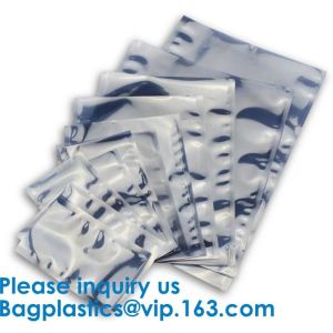 Hard Disk Drive Packaging Pouches Aluminium ESD Bag, Metalized Shielding Pouches