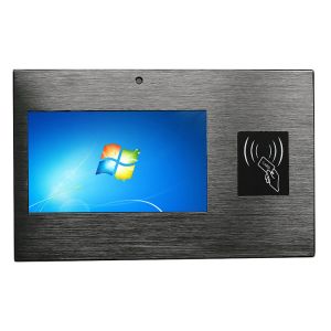 Cheap Industrial 500cd/M2 Panel Pc Touch Screen With 5MP Webcam for sale