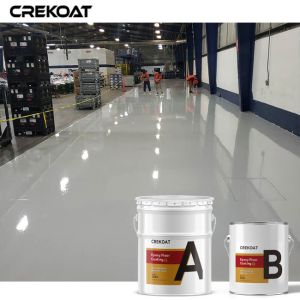 Cheap High Gloss Hard Industrial Epoxy Floor Coating Easy To Apply System for sale