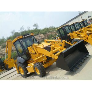 Cheap Chinese Snsc 2.5 Ton Backhoe Loader with Q235A Mast Material and 6 Times Painting for sale
