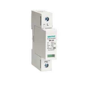 BR-20 1P+1 40kA Singel Phase Type 2 Surge Protection Device surge Arrester Spd