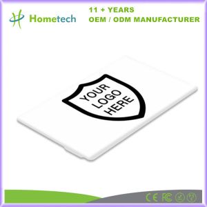 Easy To Carry Custom Credit Card Shaped USB Imprinted With Your Logo 128MB /