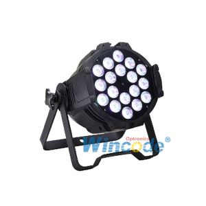 18×15W RGBWA 5 In 1 LED Par Light 16 Bit PWM Dimming 25° 45° 60° Optional Lens