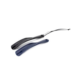 Plastic Long Length Shoe Horn 7.1 Inch 18 CM Plastic With Circular Hanging Holes