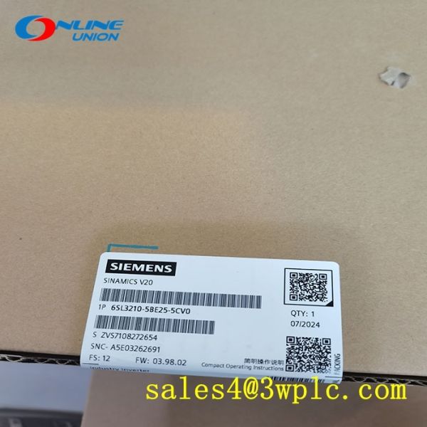 6SL3210-5BE25-5CV0 SIEMENS SINAMICS G120P High-Power Variable Frequency Drive (VFD)