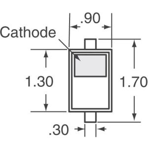 Cheap ZLLS350TA Power Switch ICs Diode 40 V 380mA Surface Mount SOD-523 380mA for sale