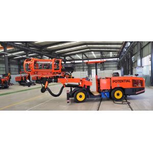 KDM12A-1BCDL 32.6kw Anchor Rod Trolley For 32mm - 45mm Drilling Diameter Needs