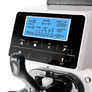 2023 Commercial Soft Serve Ice Cream Machine with 43KG Capacity and Making