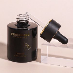 Transparent Glass Serum Dropper Bottles for Custom Skincare Requirements