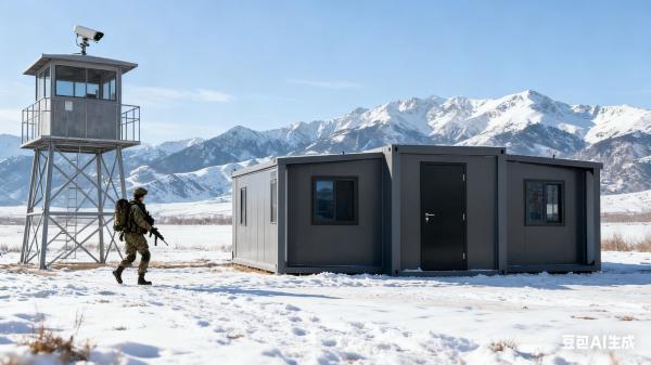 Foldable 20ft Container with 18mm Fireproof Floor 75mm EPS Panels and Standard