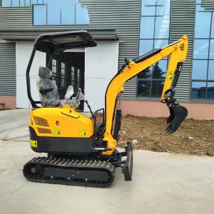 Cheap Free Shipping!!! Mini Excavator 1.8 Ton Mini Crawler Excavator Farm Excavator Machine Price for sale