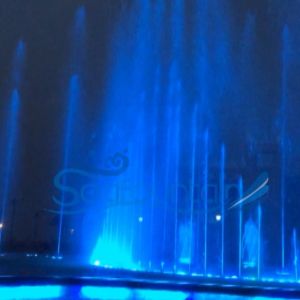 Customized Size Waterscape Laser Water Screen Movie Show Fountain ISO CE