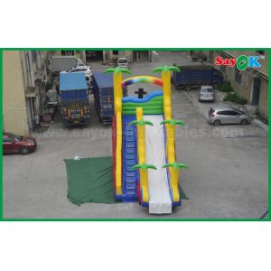 Large Inflatable Slide Promo Custom Double Giant Bouncy Slide Jump And