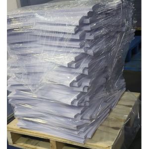 Card Coated PVC Overlay Sheet 0.08mm for Smart Bank Card Production Materials