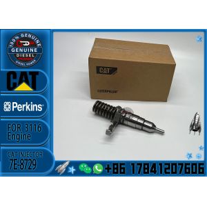 Excavator Common Rail E320L S6K Engine Injector 20R-2056 7E-8729 Fuel Injection