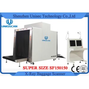 Quality Customized Airport Luggage Scanner / Baggage X Ray Scanner Large Tunnel Size 150x150mm wholesale