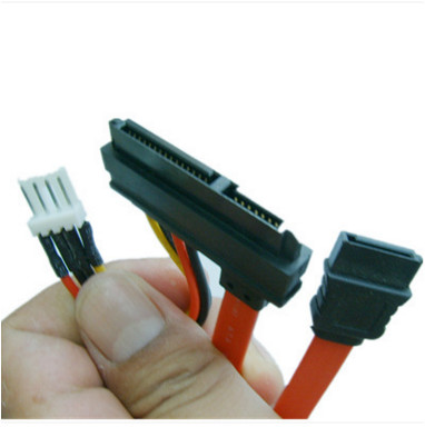 SATA22P to SATA7P + 4p CD-ROM DVD-ROM Cable , 3.5 inch HDD Power Line 4P/7Pin
