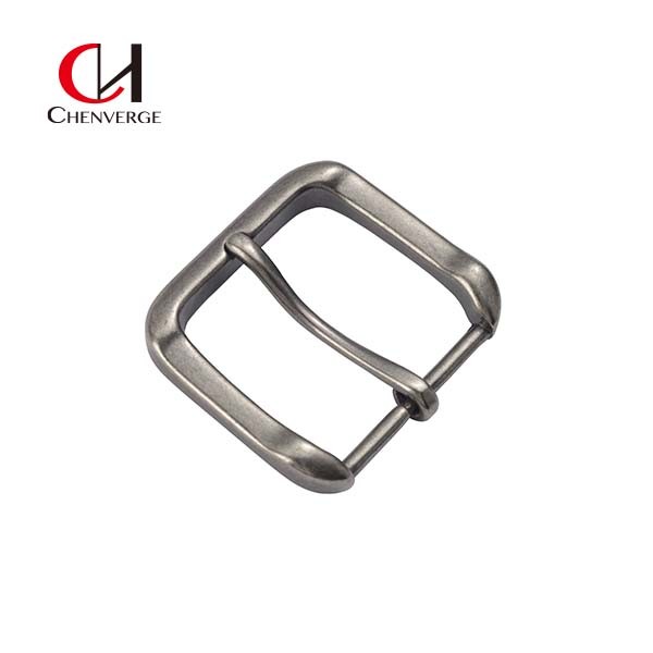 Quality Simple Square Pin Belt Buckles Anti Erosion Zinc Alloy Material wholesale