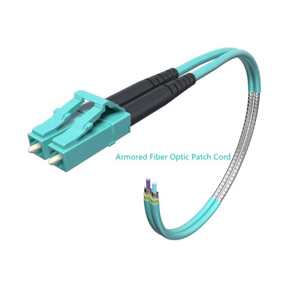Armored Tube IP67 SC APC SM Fiber Patch Cord For FTTA FTTH BBU RRU Cable