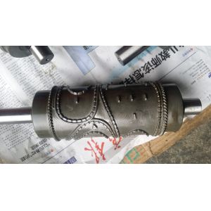 Metallic Steel Embossing Roller With 45# Seamless Pipe , Knurling Roller