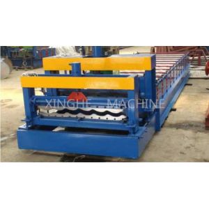 Updated Tech Automatic High speed Glazed Steel Roof Tile Roll Forming Machine