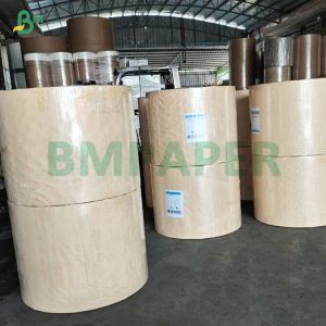 38gsm White & Coffee Color Greaseproof Wrapping Paper For French Fries Liner