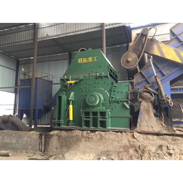 Quality High Efficiency Scrap Metal Crusher  Car Shredder Tin Plate Material wholesale