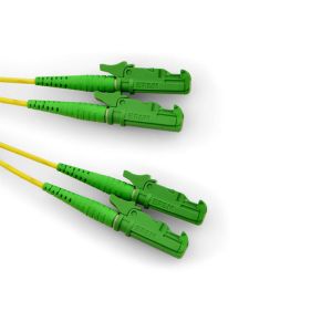 E2000-E2000 Duplex Fiber Optic Patch Cords Premium Quality SM 9/125