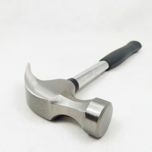 8OZ American Type Forged Steel Materials Claw Hammer With Steel Handle