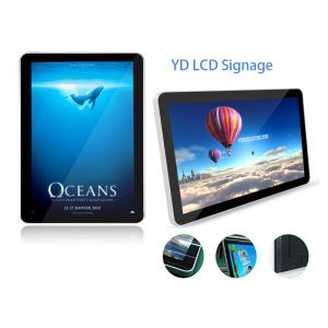 China Multi Touch LCD Digital Signage , Wall Mount LCD AD Player 15.6 Ipad Design on sale