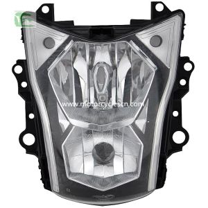 China KAWASAKI ER-6N Head Light Motorcycle  Parts Head Light Blue light White light on sale