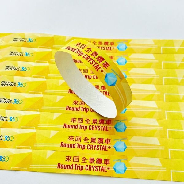 Quality Customizable Full Color Print Wristband with Adjustable Design The Perfect Branding Solution wholesale