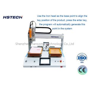 Cheap Environmentally Friendly Automatic Soldering Robot with Automatic Cleaning Function for sale