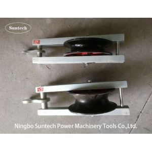 916mm 300KN Single Steel Sheave Conductor Stringing Blocks