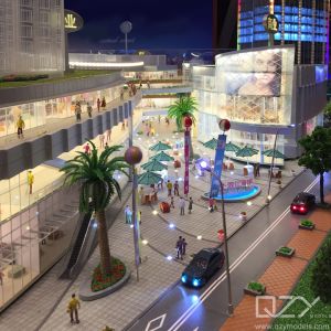 Real Estate 3D Print Architectural Model 1:150 Riverside Coast Conceptual