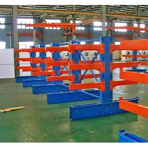 Long Pipes Adjustable Cantilever Racking System For Industrial Warehouse