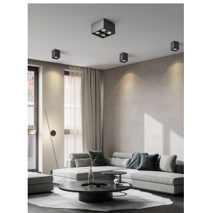 Square 200x200mm LED Ceiling Spotlight Surface Mounted