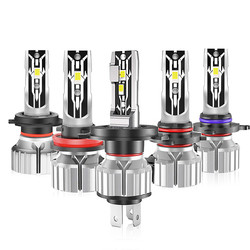 360 Degrees Lighting N6 LED Car Headlight H4 H7 H8 H11 Led Fog Light Bulbs