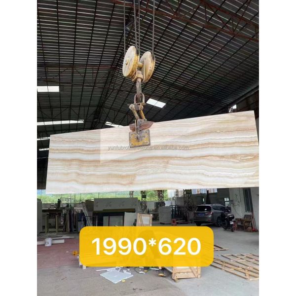 Elegant Living Room Furniture Natural Marble TV Table Stand Set with White Wooden Veins