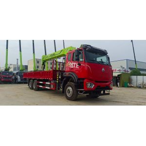 HOWO Head XCMG Pickup Cargo Lifting Truck Mounted Crane 12T 8x4 30 Tons