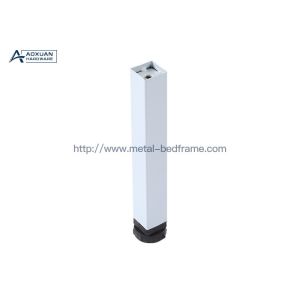 China Powder Coated Height Metal Bed Frame Support Legs on sale