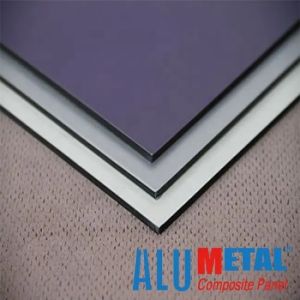 Cheap 4mm PVDF Aluminum Composite Panel with UV Radiation Protection acm panel for sale