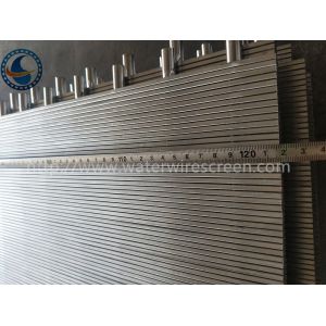 0.5mm Slot Sus304 Flat Johnson Screens With Round Support Bar