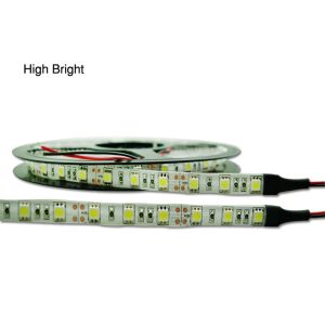 Cheap Green 14.4W 730m 1000 * 10 * 2mm Flexible 5050 SMD LED Strip Lighting For Hotel for sale