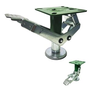 4 Inch 300kg Loading Heavy Duty Floor Lock Retractable