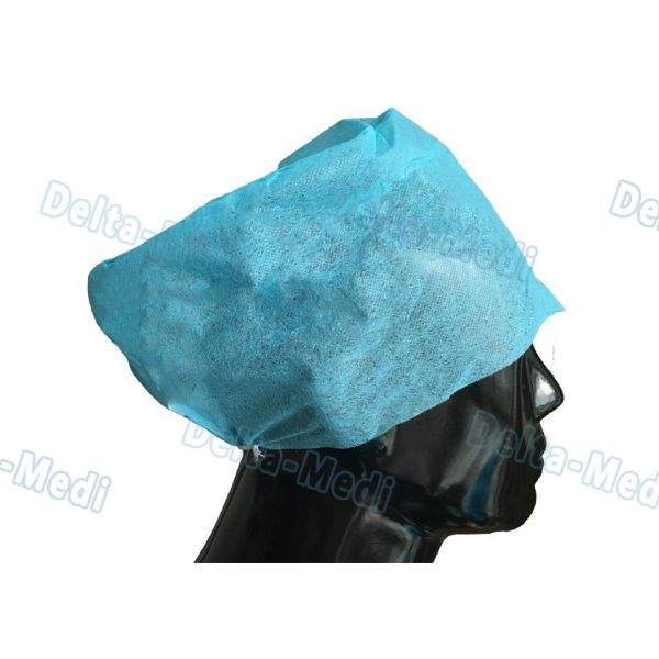 Quality PP / SMS Material Disposable Surgical Caps Anti Static Good Permeability wholesale