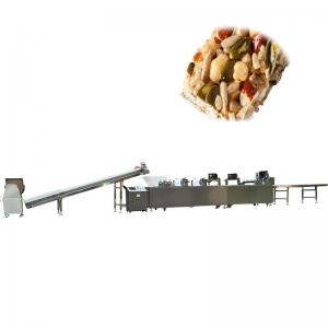 China P401 Industrial Automatic Peanut Chikki Candy Maker Cereal Bar Making Machine on sale