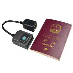High Speed 1D 2D Mrz Ocr Passport Reader Fixed Mount qR code Scanner