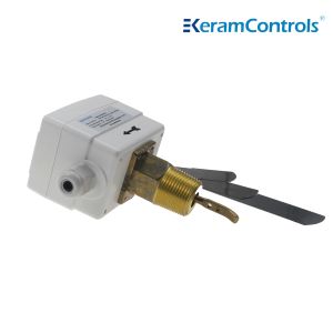 OEM IP65 Brass 24V 15A Liquid Flow Switches For Heating, Air Conditioning